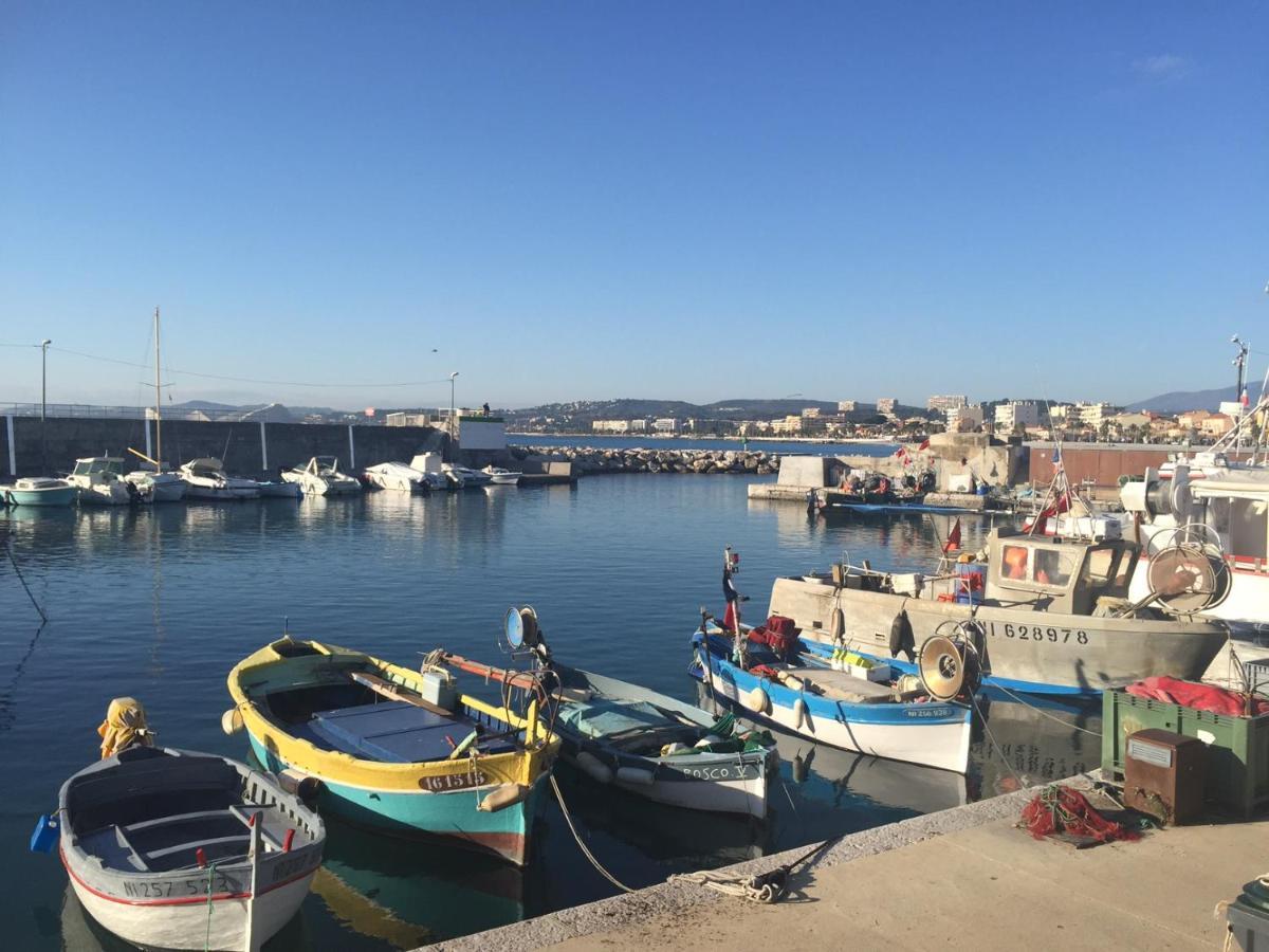 Grand Studio Tres Agreable Avec Bar, Cuisine Et Terrasse كانيو سور مير المظهر الخارجي الصورة