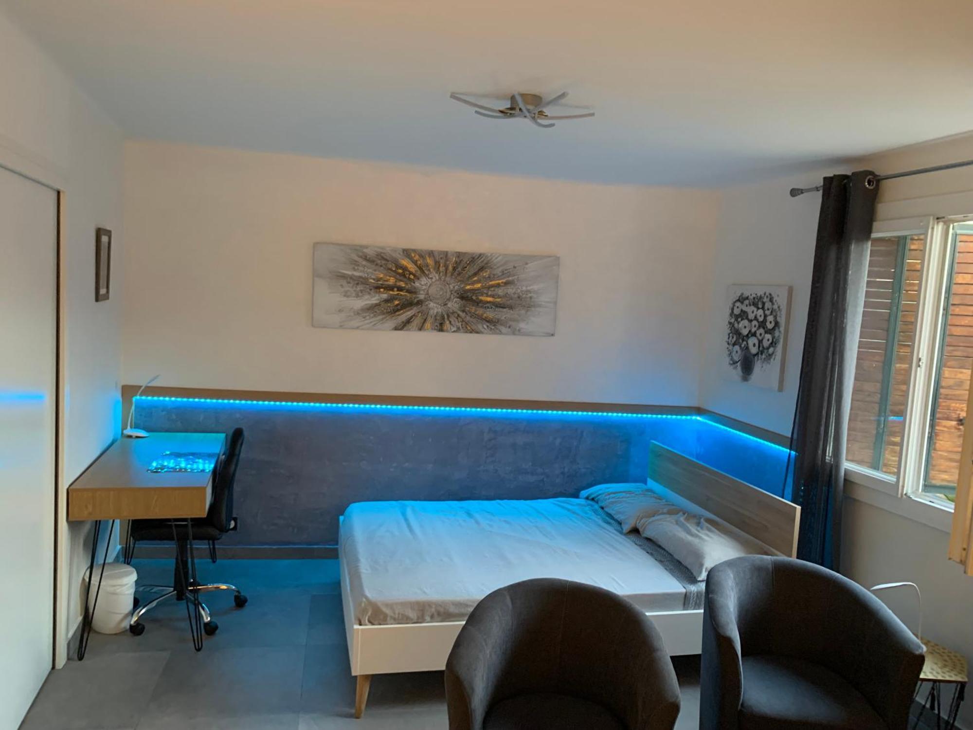 Grand Studio Tres Agreable Avec Bar, Cuisine Et Terrasse كانيو سور مير المظهر الخارجي الصورة